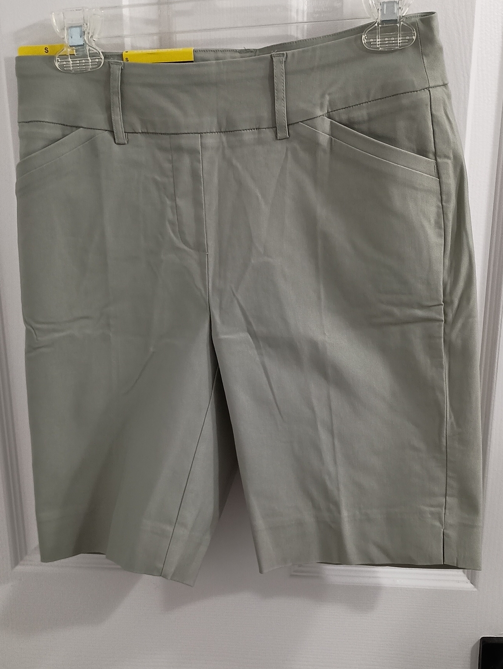 Hilary Radley Sage Green Bermuda Shorts. NWTS